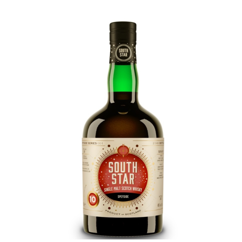 South Star Speyside 10YO 2011 700ml 1pk South Star Speyside 10YO 2011 700ml 1pk