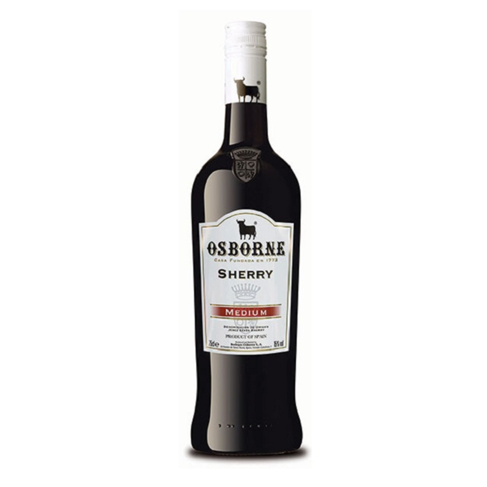 Osborne Medium Dry Sherry 750ml 1PK