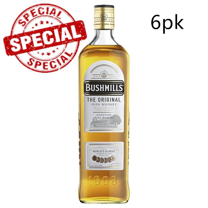 Bushmill Original 1L 6pk - Full Case Deal